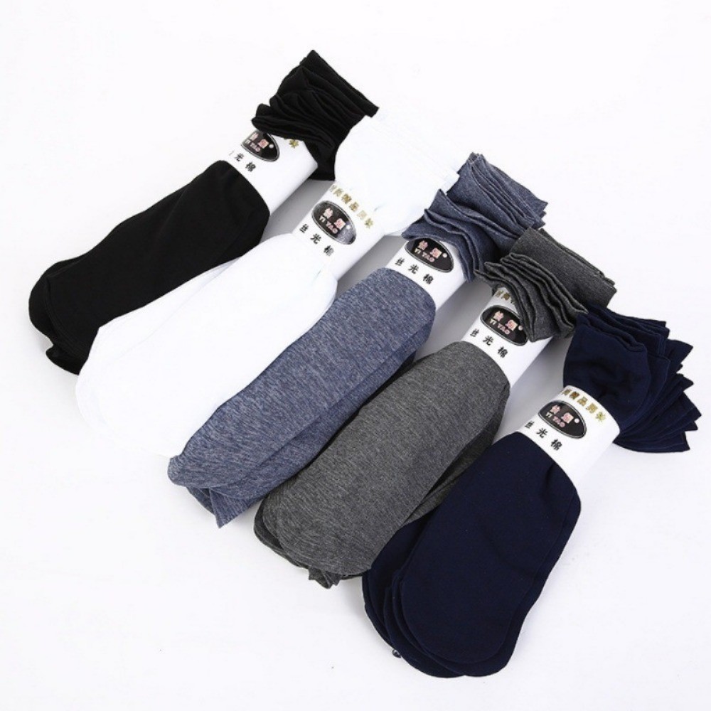 10足組 メンズ 防臭シルクソックス 夏用 ボーイズ 防臭竹 - Silk Sock Bamboo のレビューと価格